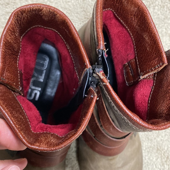 MJUS ankle leather boots size 7 - Picture 5 of 7